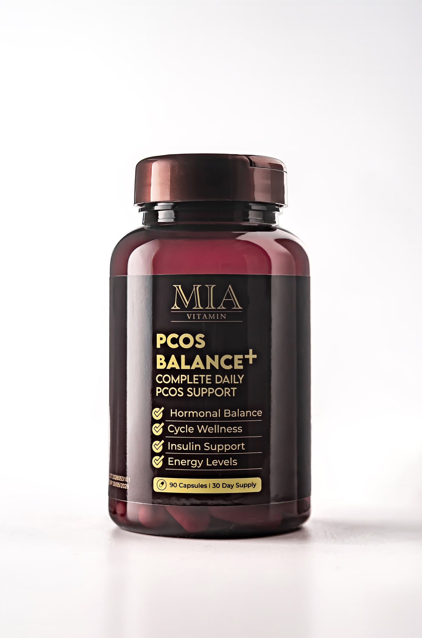 PCOS Supplement voor Vrouwen | Myo-Inositol, D-Chiro Inositol & NAC | Hormonen Balans | 90 Capsules