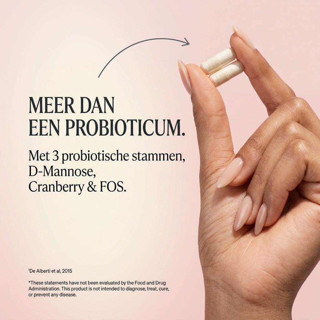 Vaginale Probiotica| 7 Miljard Probiotica met D-Mannose & Cranberry