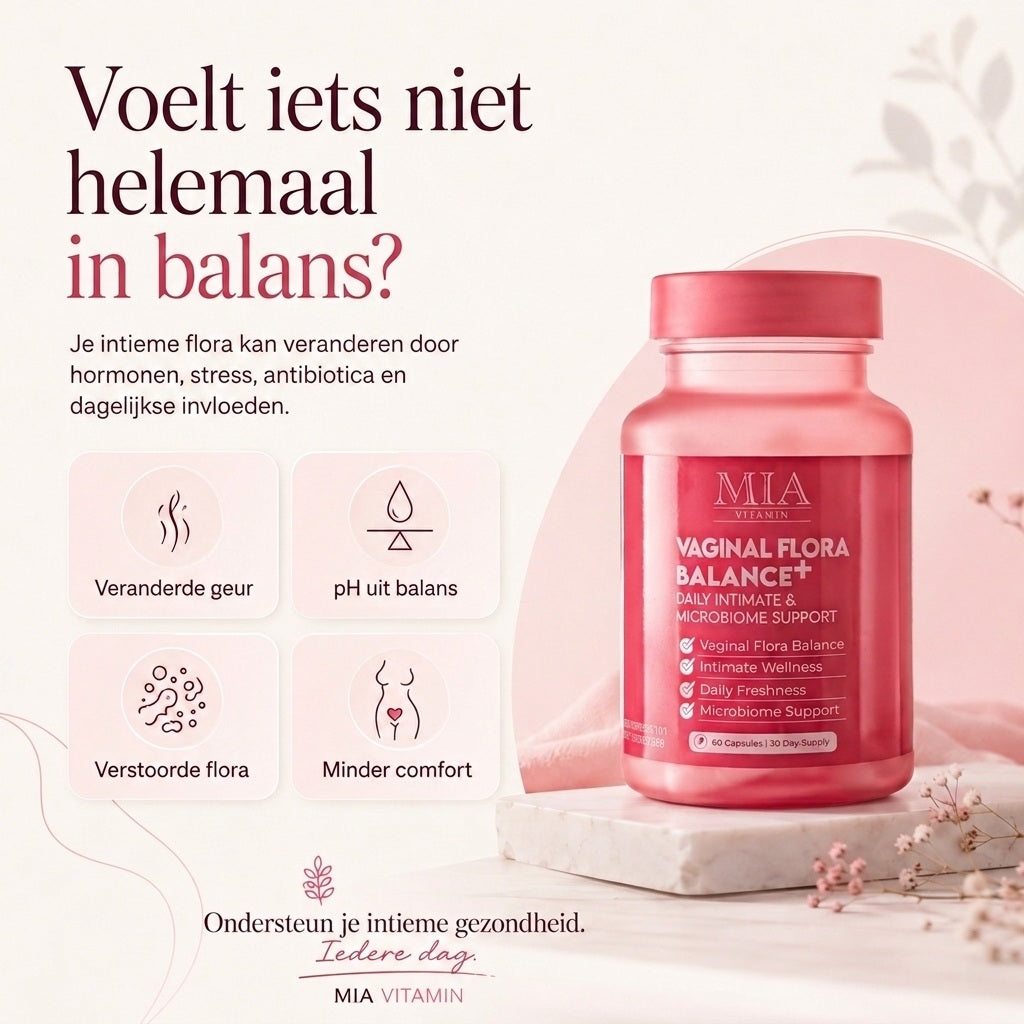 Vaginale Probiotica| 7 Miljard Probiotica met D-Mannose & Cranberry