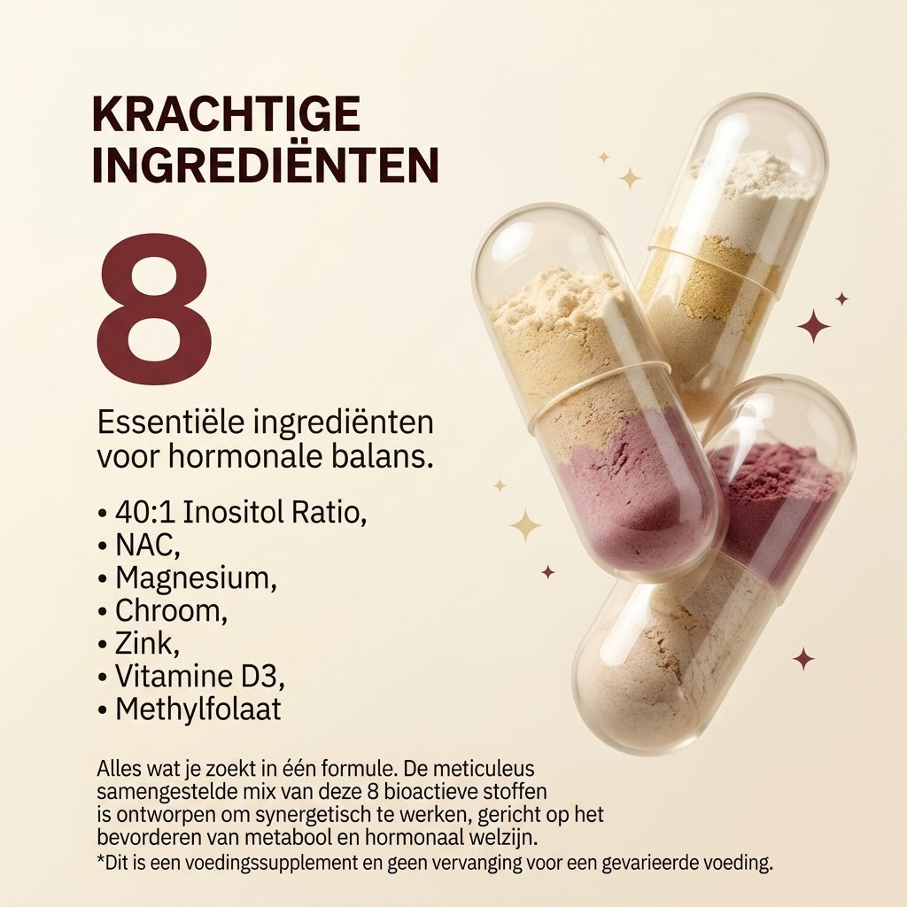 PCOS Supplement | Complete 40:1 Myo-Inositol & D-Chiro Inositol Formule